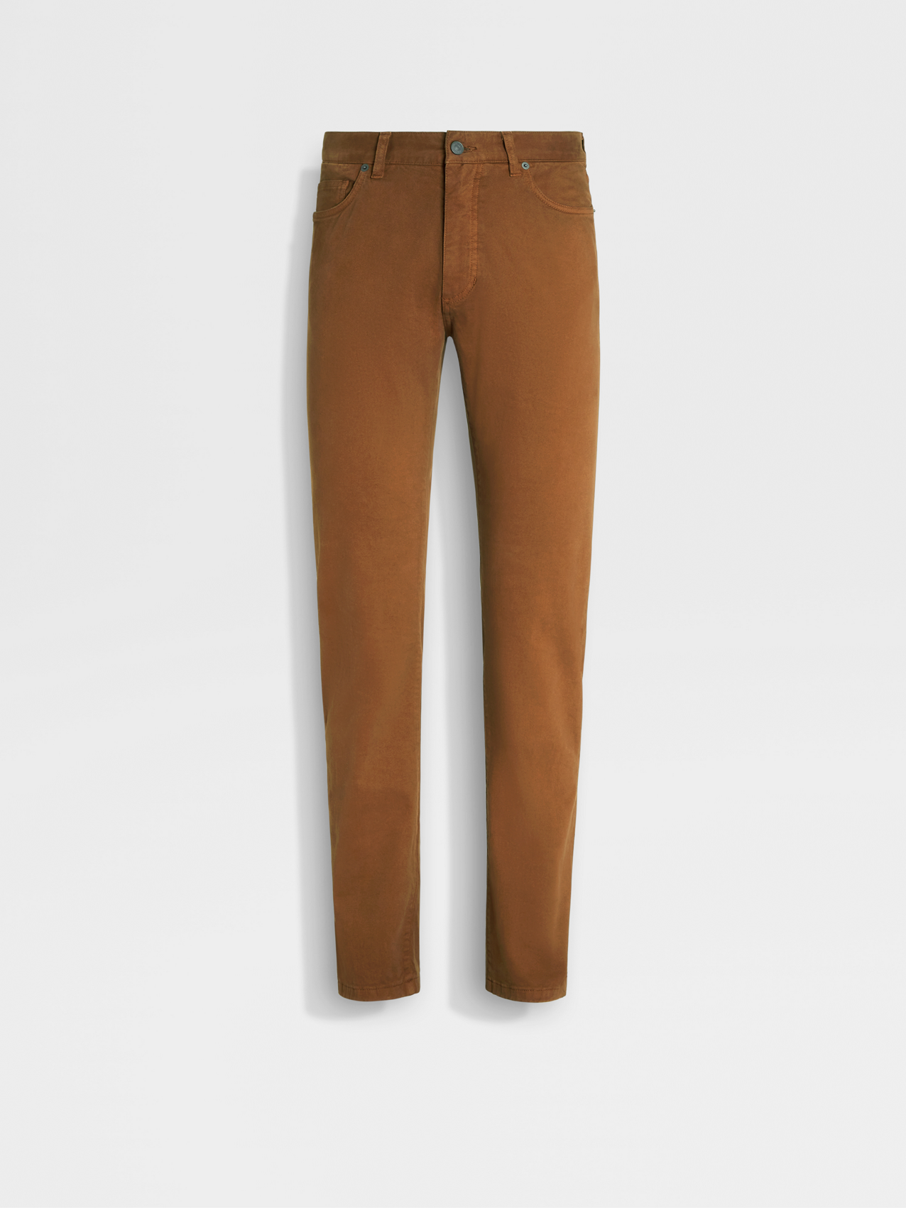 Pantalones Roccia de Algodón Elástico Color Foliage